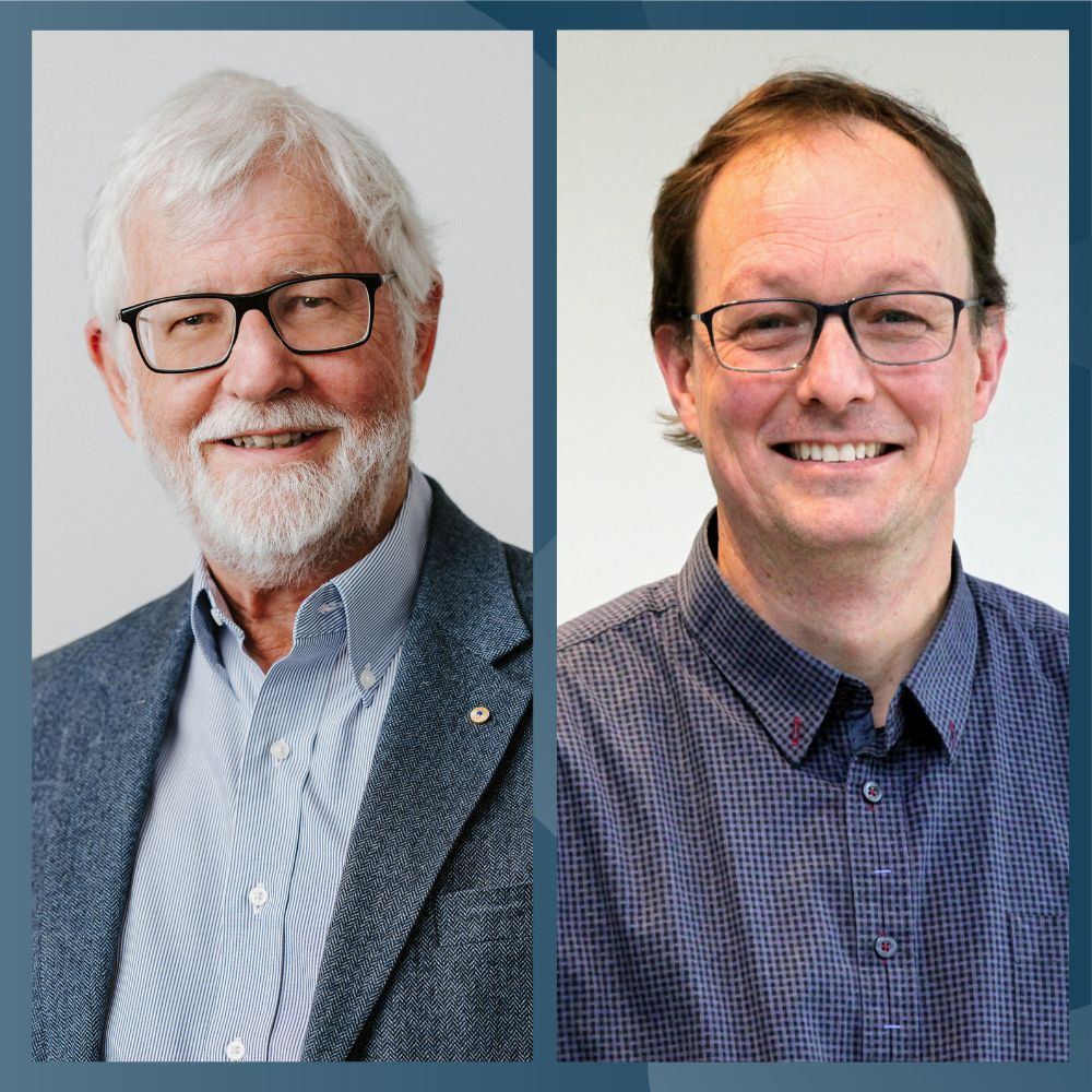 CERH Co centre heads Professor Peter Fuller and Professor Patrick Western