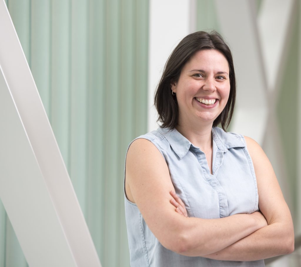 Dr Miranda Davies-Tuck from the Epidemiology and Clinical Trials Research Group at Hudson Institute discussing homebirth