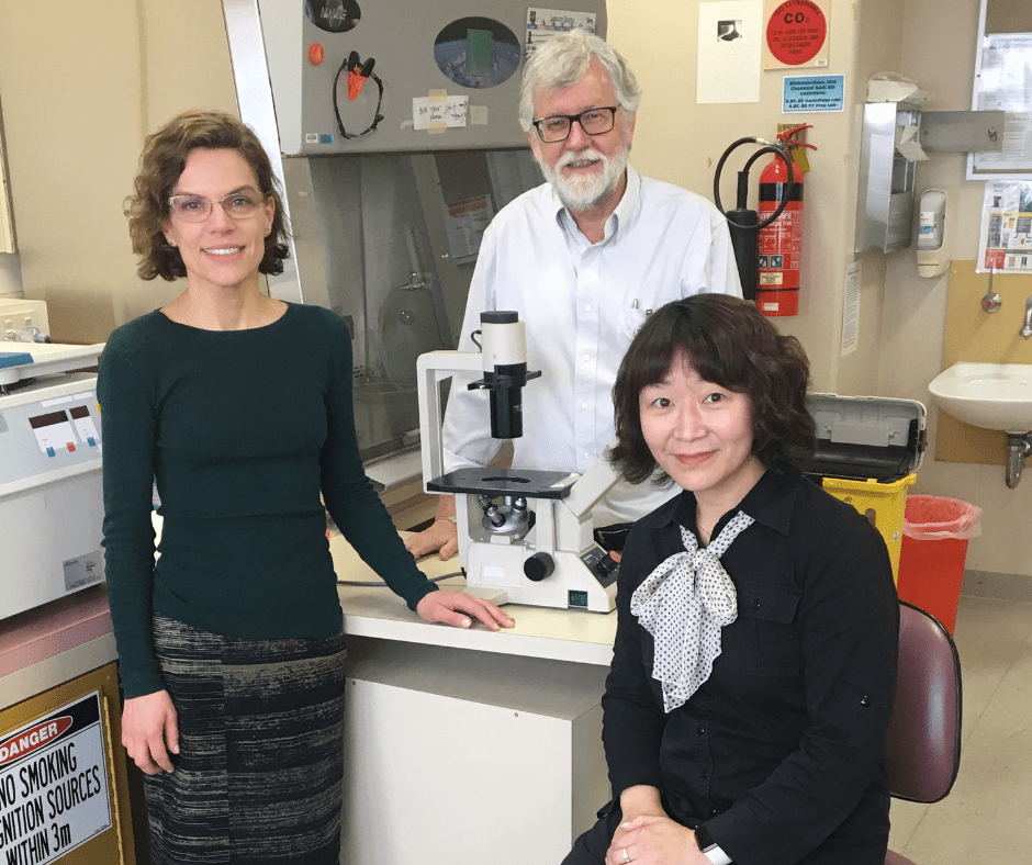 Dr Morag Young, Professor Peter Fuller, Yi Zhou Yao