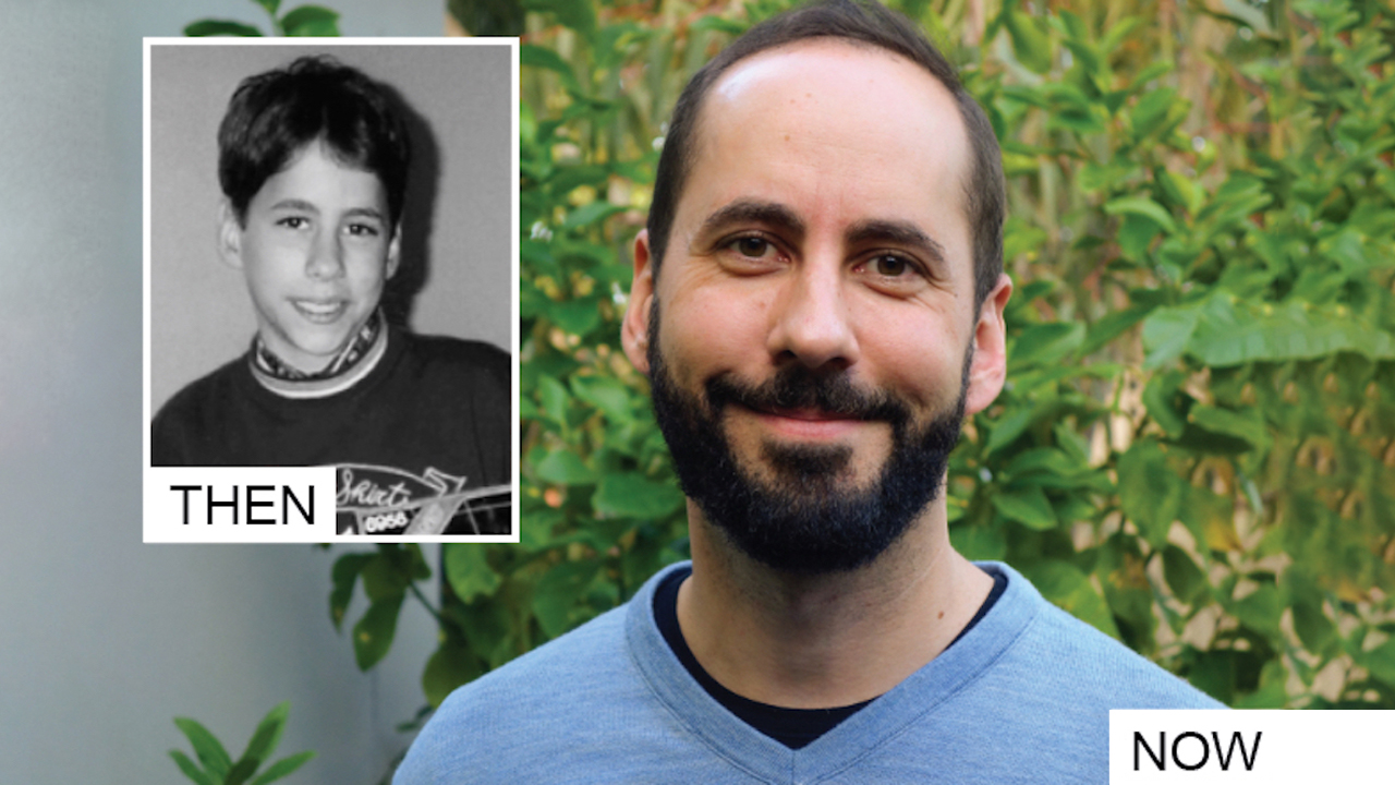 Dr Michael Gantier, then and now