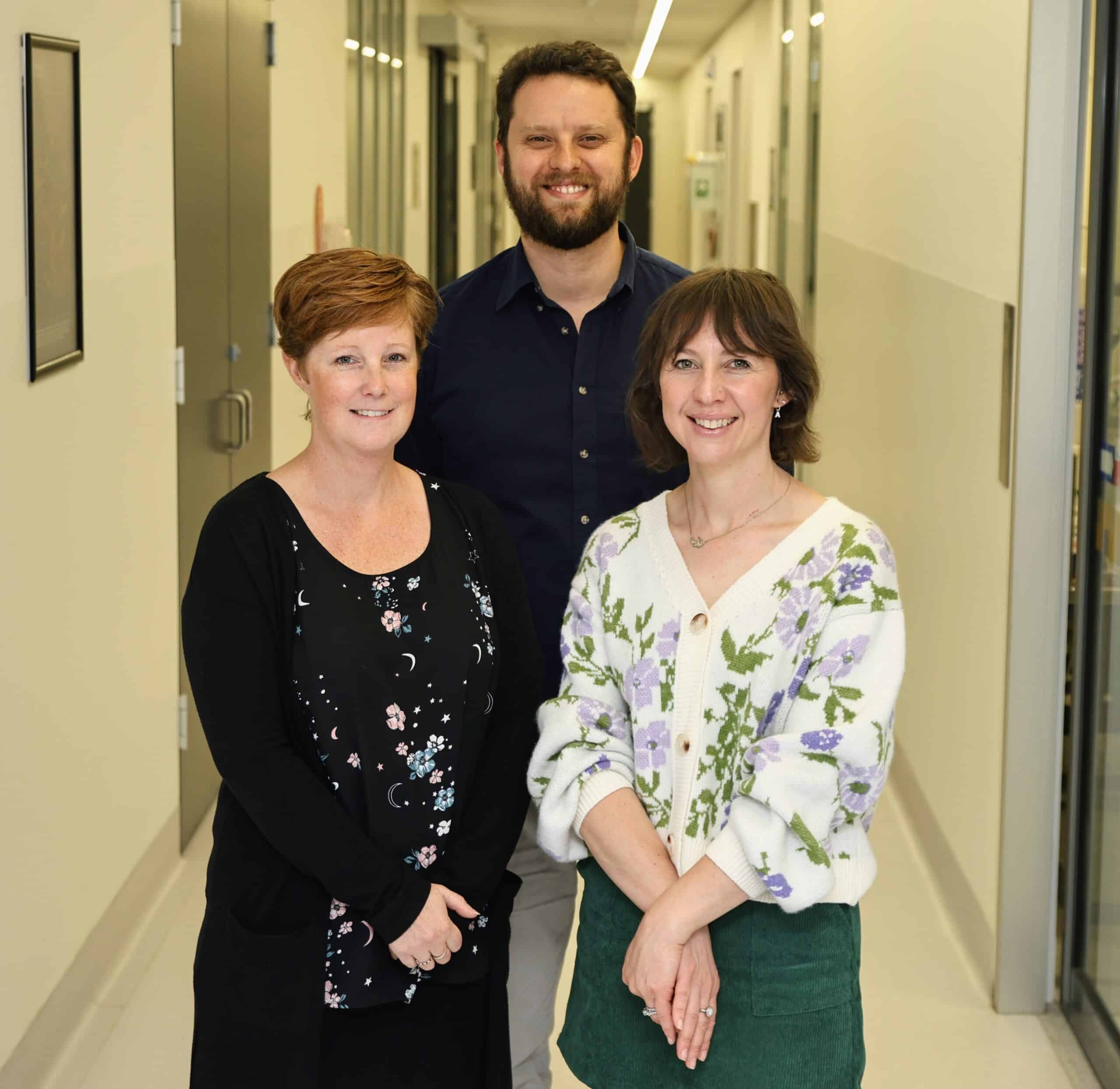 A/Prof Michelle Tate, Dr Chris Harpur, Dr Alison West