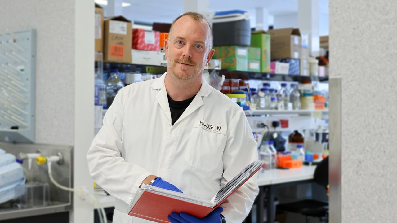  Associate Professor Dan Gough researching defeating lung cancer