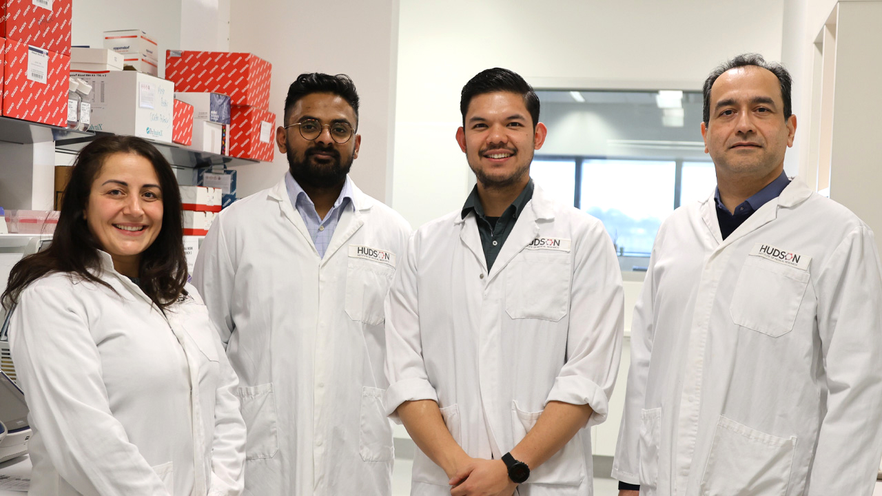 Dr Tamara Yawno, Naveen Kumar, Dr Mikee Inocencio, Dr Hamid Bidkhori 