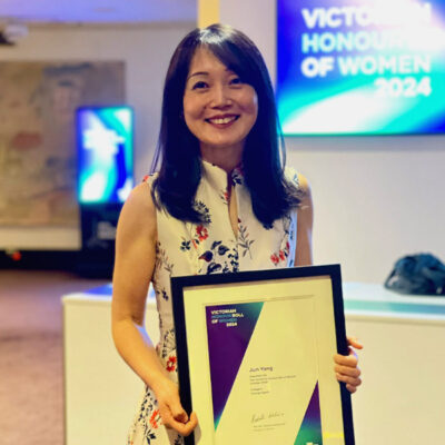 Associate Professor Jun Yang receives Hypertension Honour Victorian Women’s Honour Roll