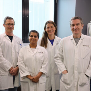 L-R: Scott Taylor, Ankita Goradia, Jacki Heraud-Farlow and Carl Walkley