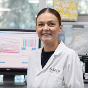 Dr Maree Bilandzic giving ovarian cancer hope