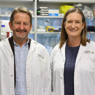 Professor Phillip Bardin and Dr Belinda Thomas