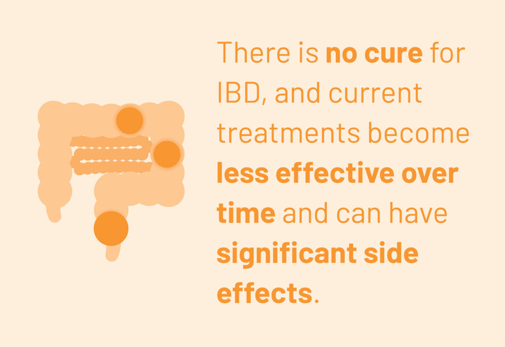 There is no cure for IBD