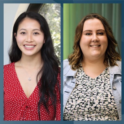 L-R: Dr Nhi Tran, Dr Tayla Penny